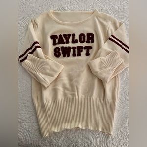 Taylor Swift Varsity Sweater: Red Era | Size S